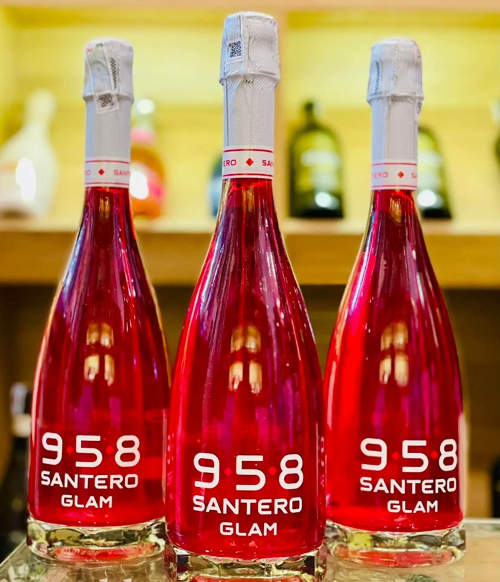 Sparkling Santero Glam Red