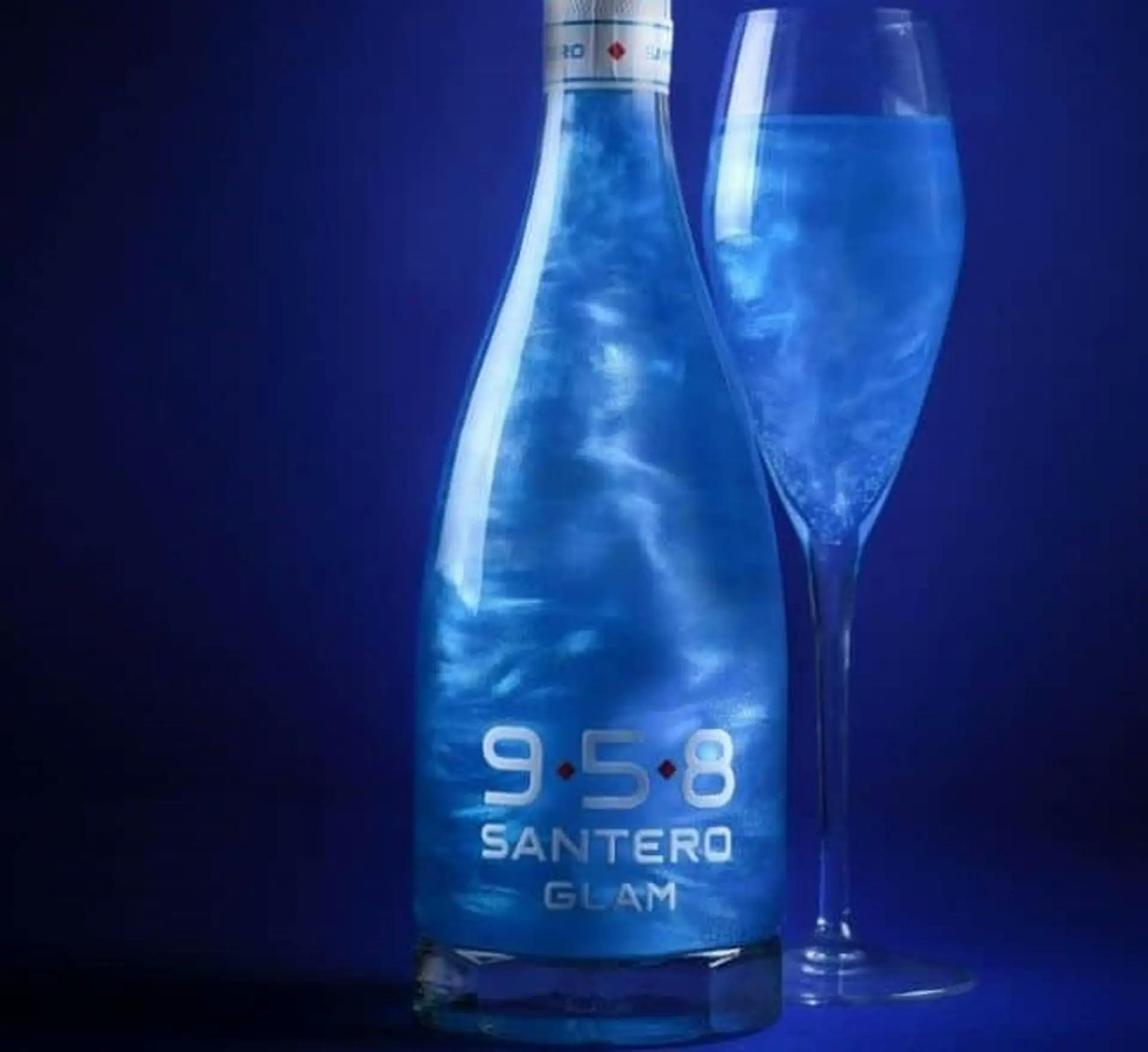 Sparkling Santero Glam Blue